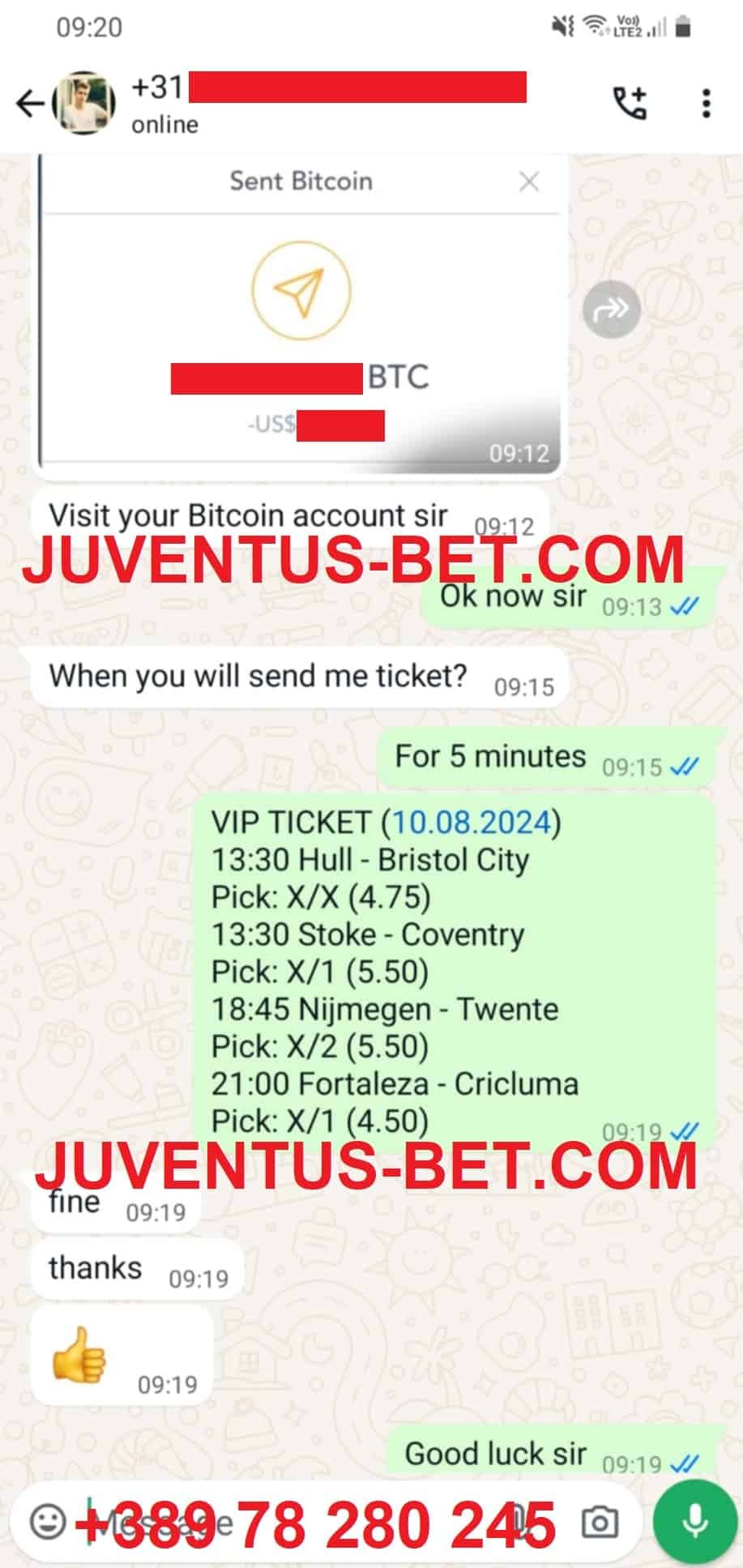 Vip Ticket Offer Fixed Matches