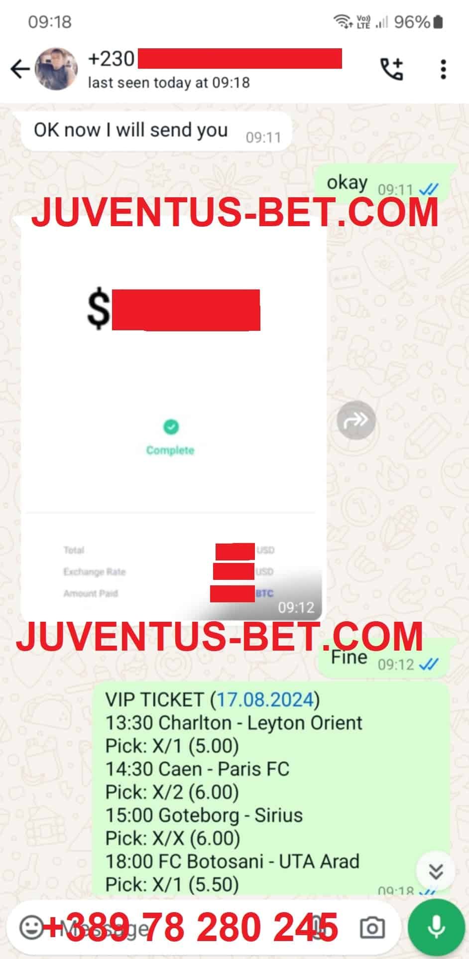 Vip Ticket Offer Fixed Matches