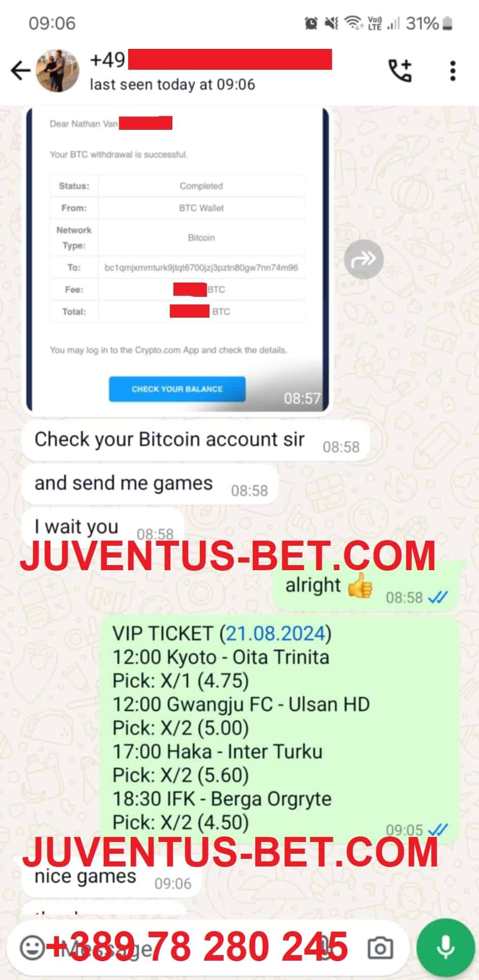 Vip Ticket Offer Fixed Matches