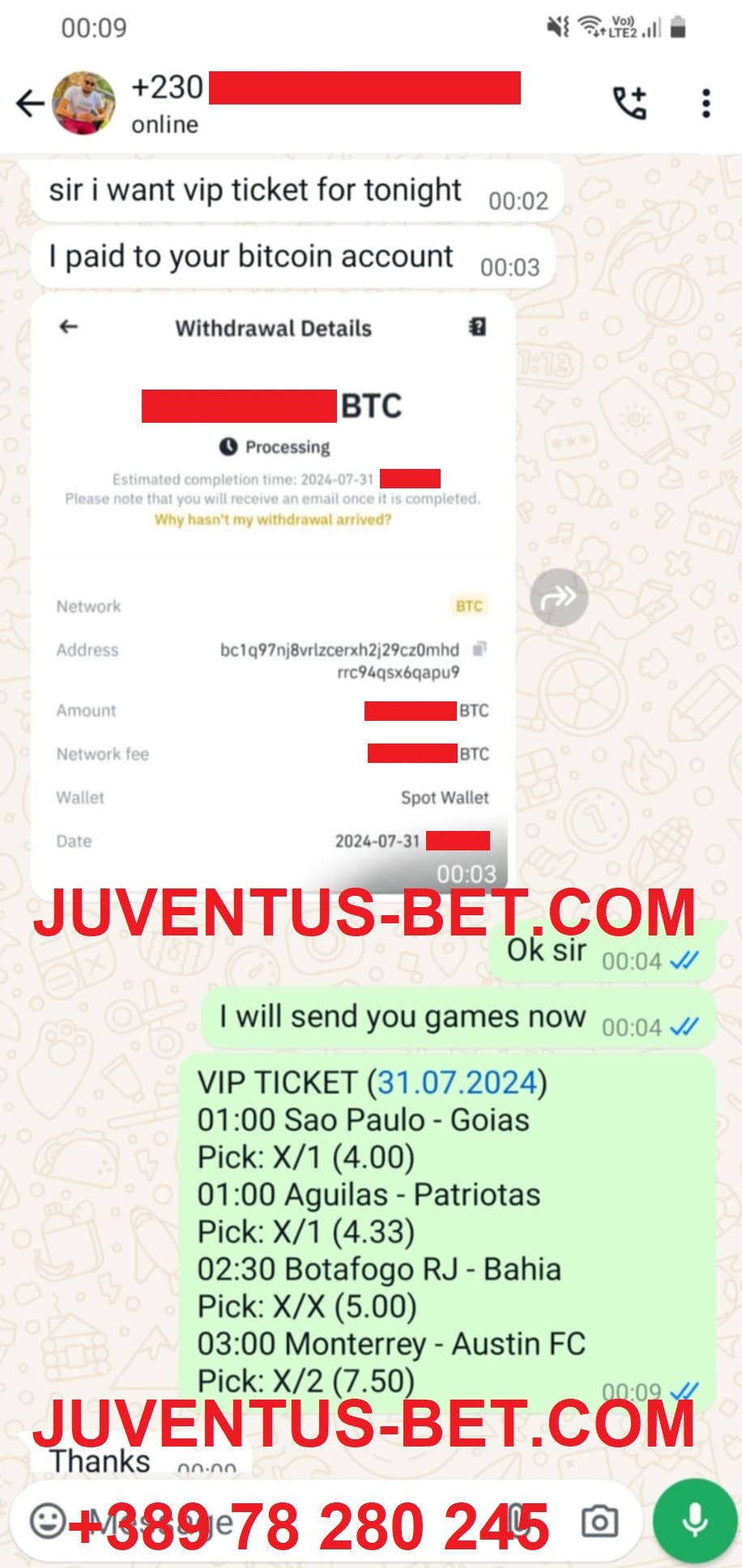 Vip Ticket Offer Fixed Matches