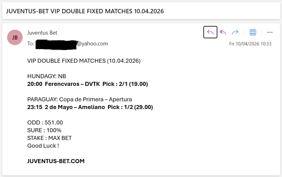 Fixed Matches Offer Weeked
