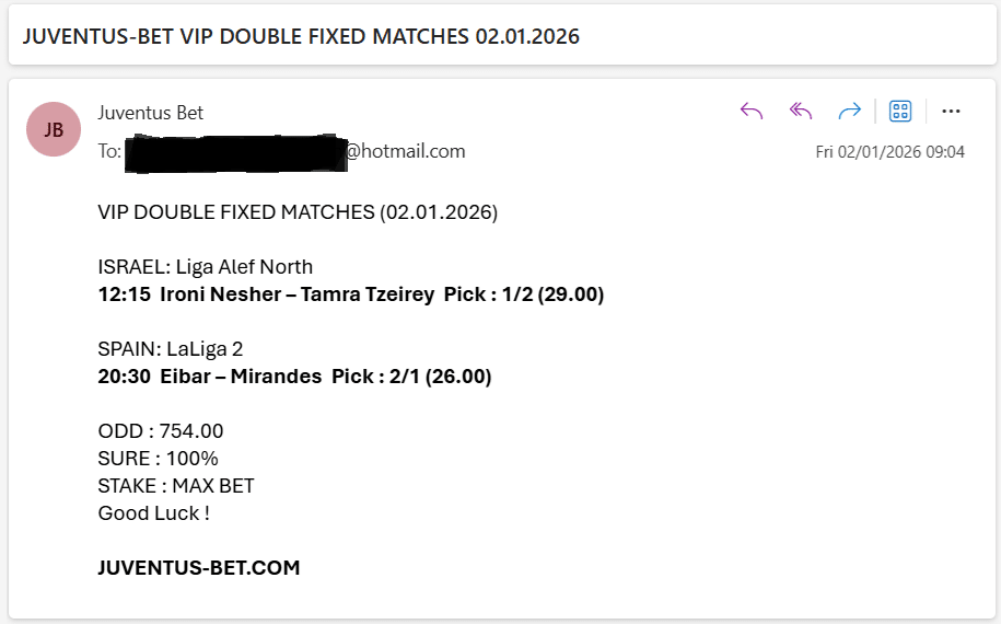 Fixed Matches Offer Weeked