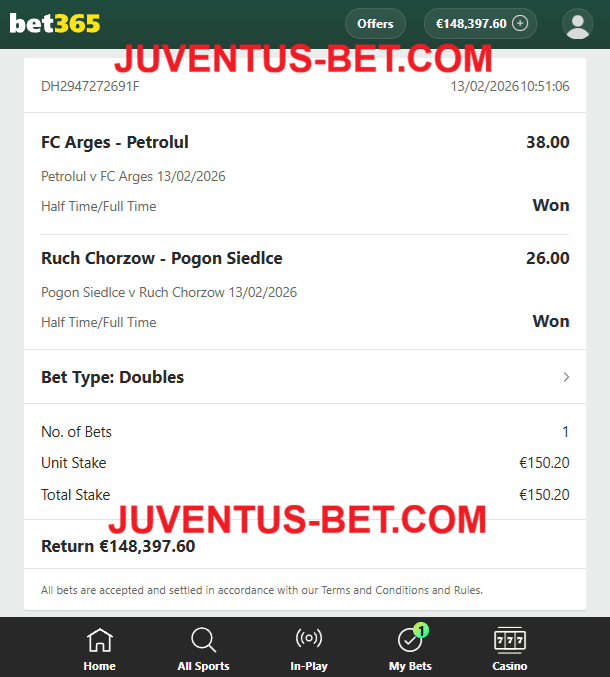 Fixed Matches Offer Weeked