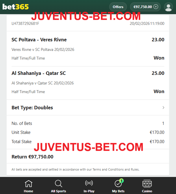 Fixed Matches Offer Weeked