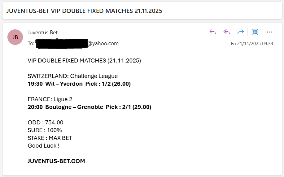 Fixed Matches Offer Weeked