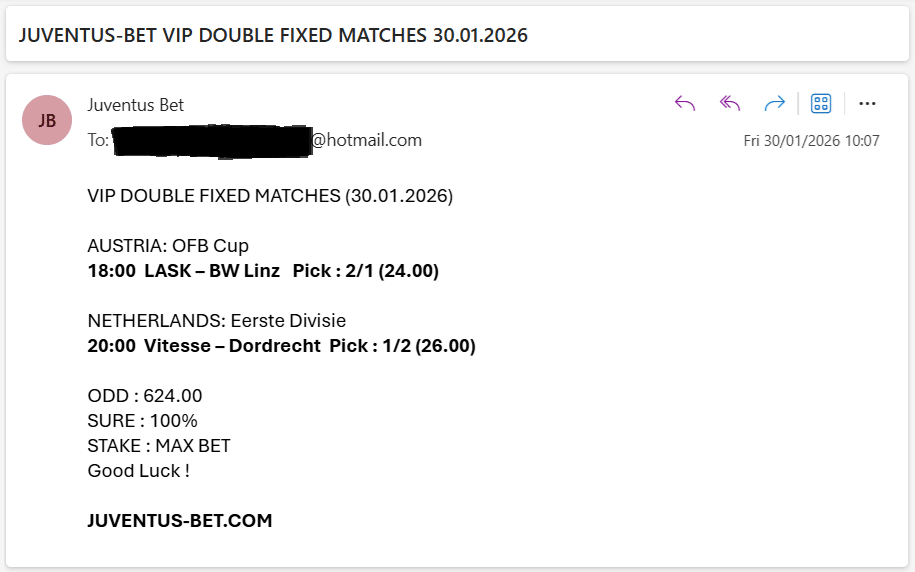 Fixed Matches Offer Weeked