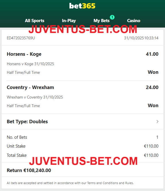 Fixed Matches Offer Weeked