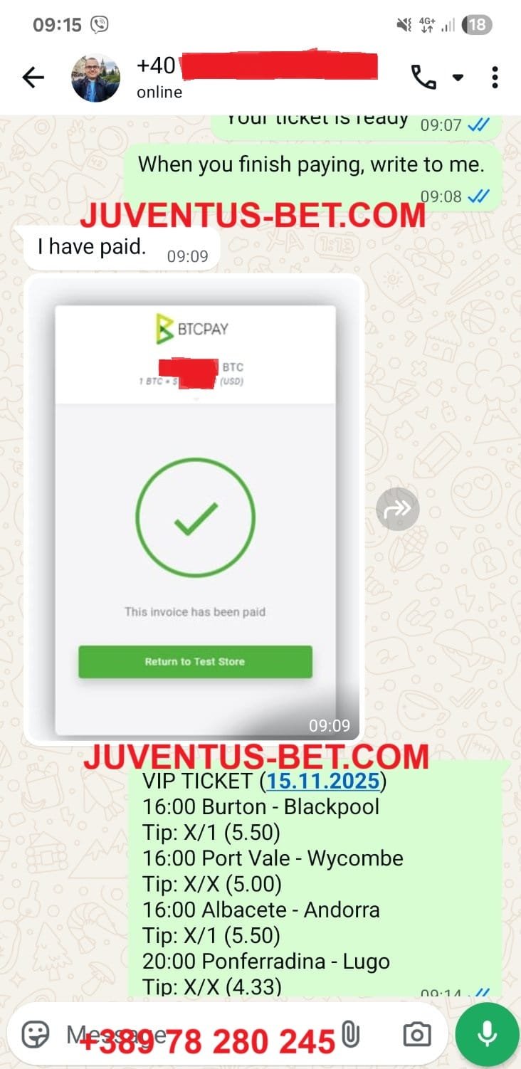 Vip Ticket Fixed Matches