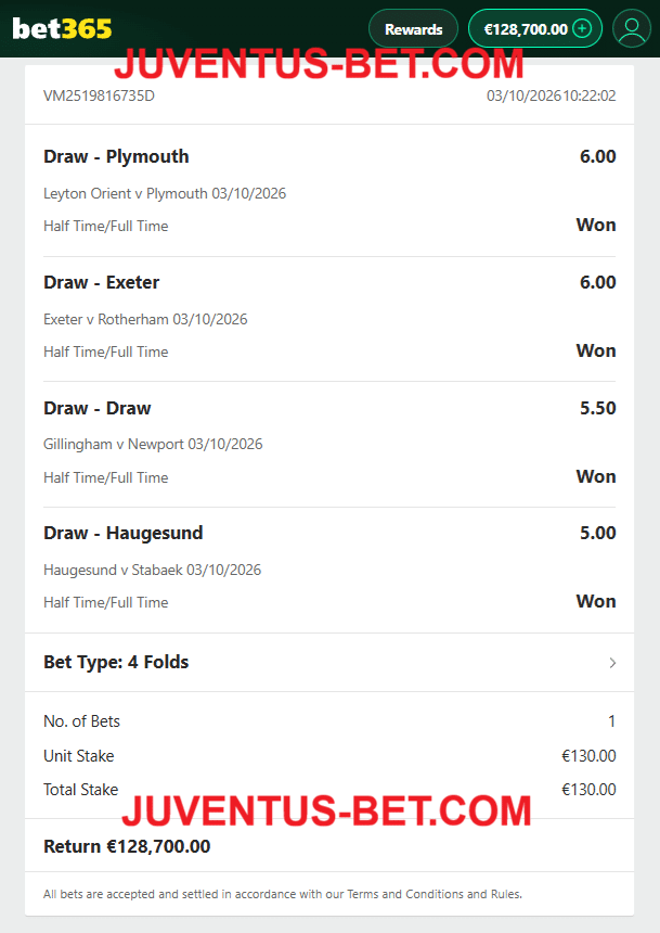 Vip Ticket Fixed Matches