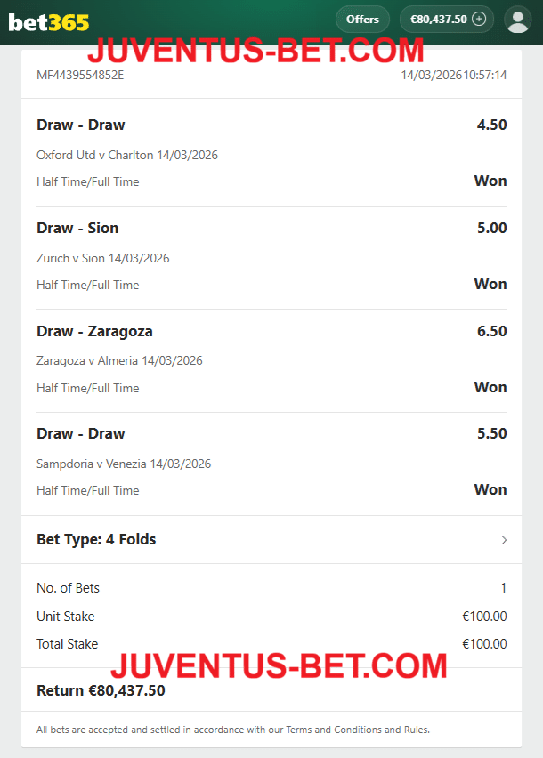 Vip Ticket Fixed Matches