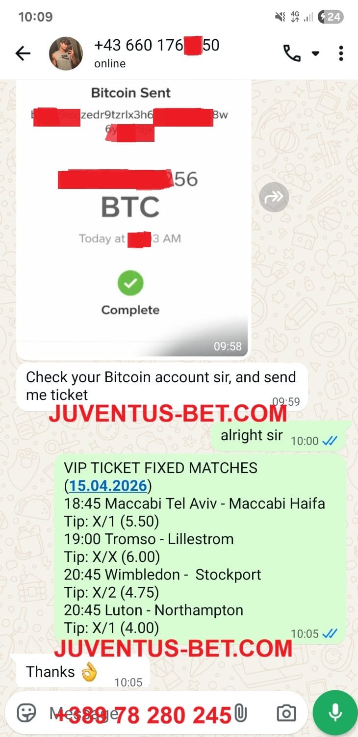 Vip Ticket Fixed Matches