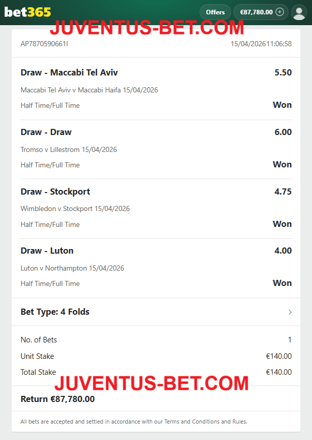 Vip Ticket Fixed Matches