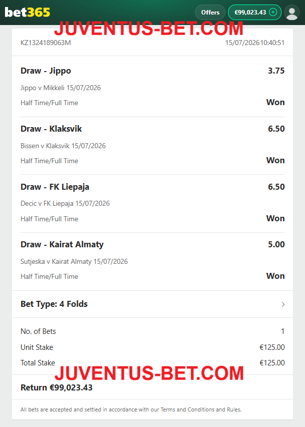 Vip Ticket Fixed Matches