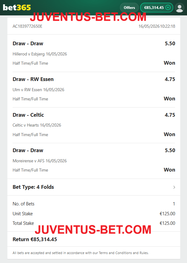 Vip Ticket Fixed Matches
