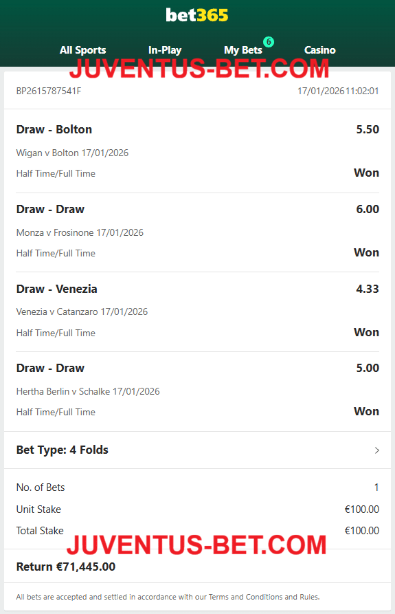 Vip Ticket Fixed Matches