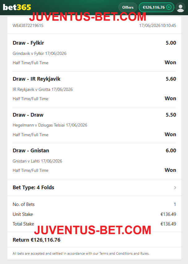 Vip Ticket Fixed Matches
