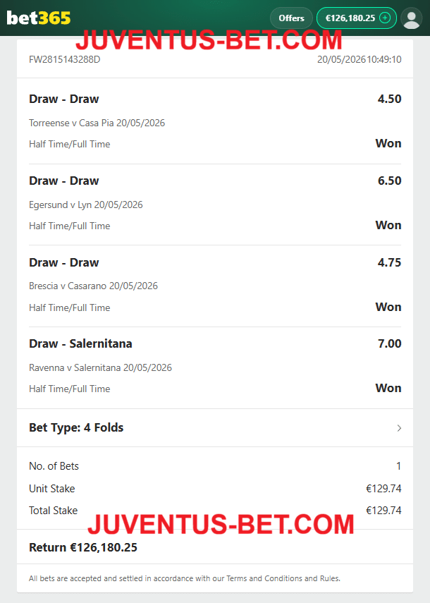 Vip Ticket Fixed Matches
