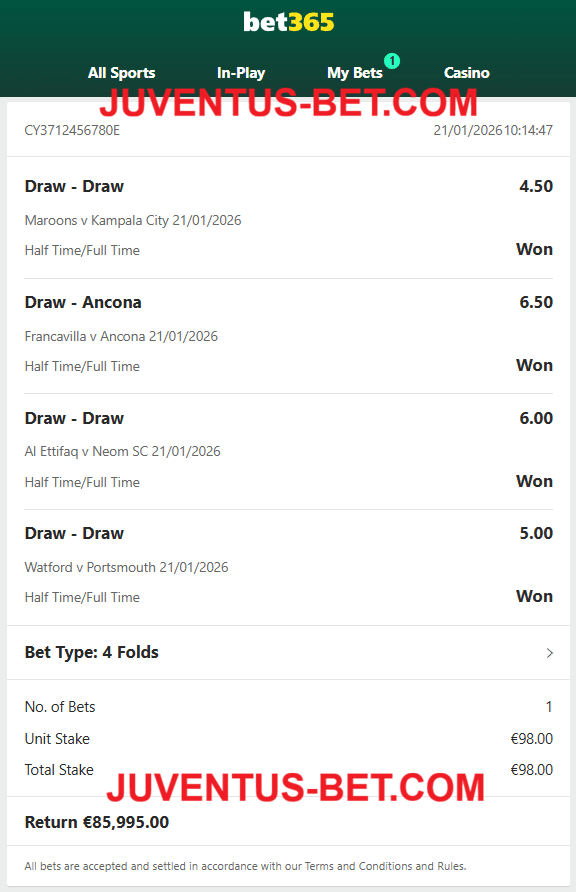 Vip Ticket Fixed Matches