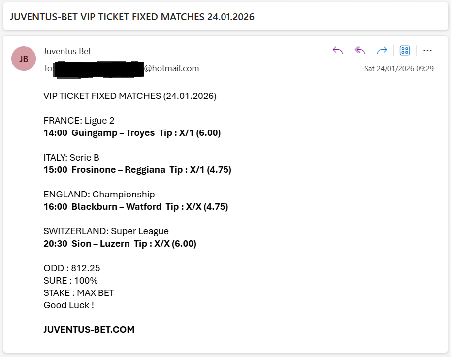 Vip Ticket Fixed Matches