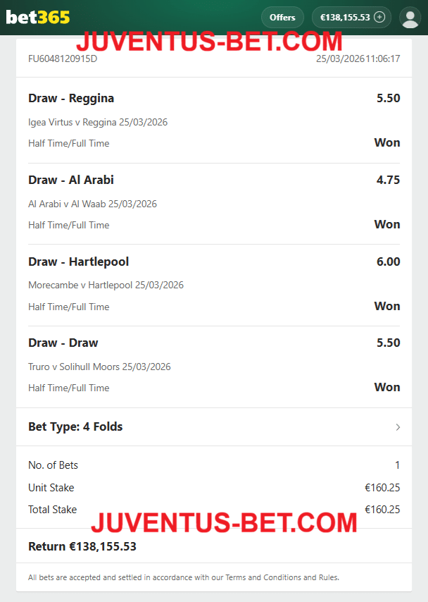 Vip Ticket Fixed Matches