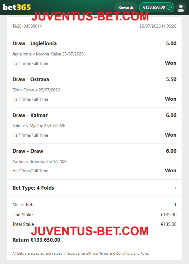 Vip Ticket Fixed Matches