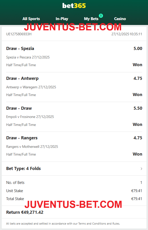 Vip Ticket Fixed Matches