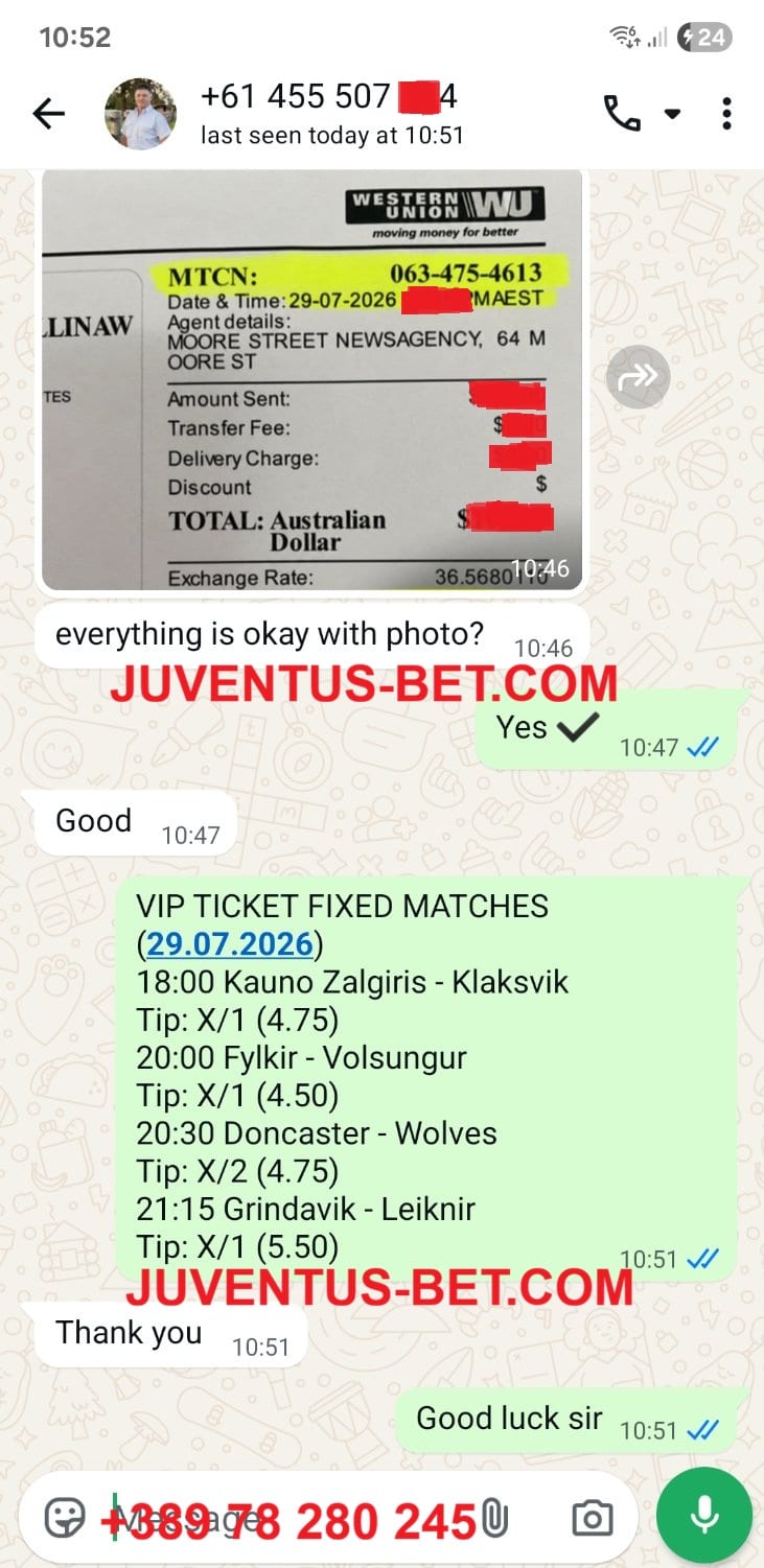 Vip Ticket Fixed Matches