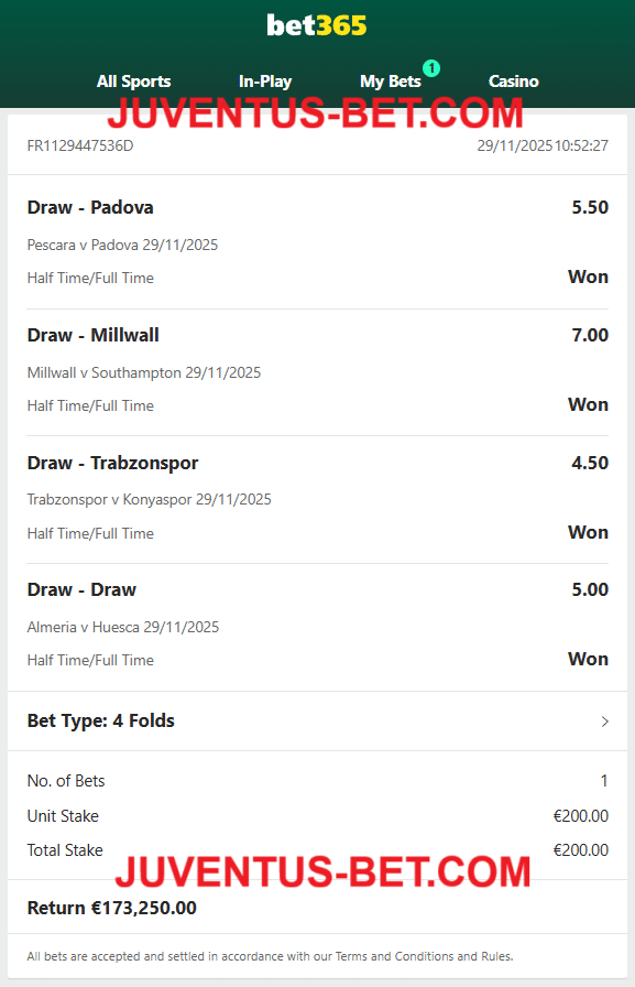 Vip Ticket Fixed Matches