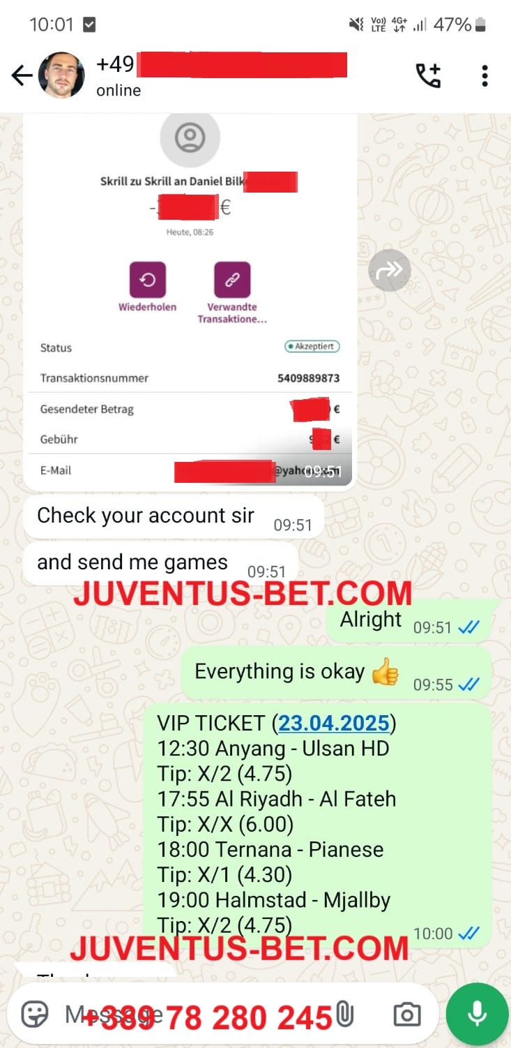 Vip Ticket Fixed Matches
